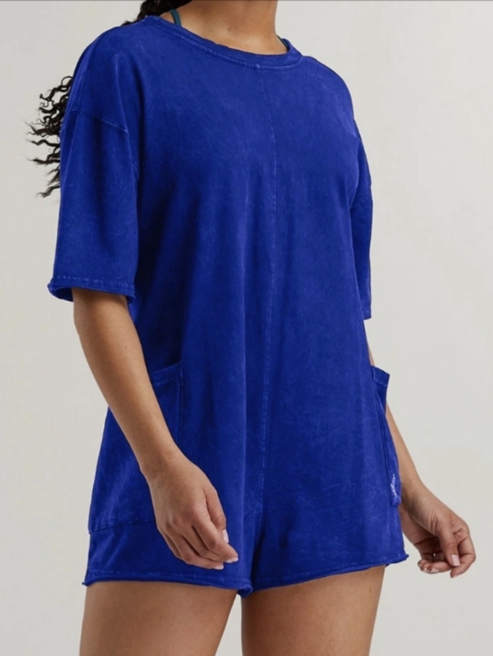 Free People Short Sleeve Romper